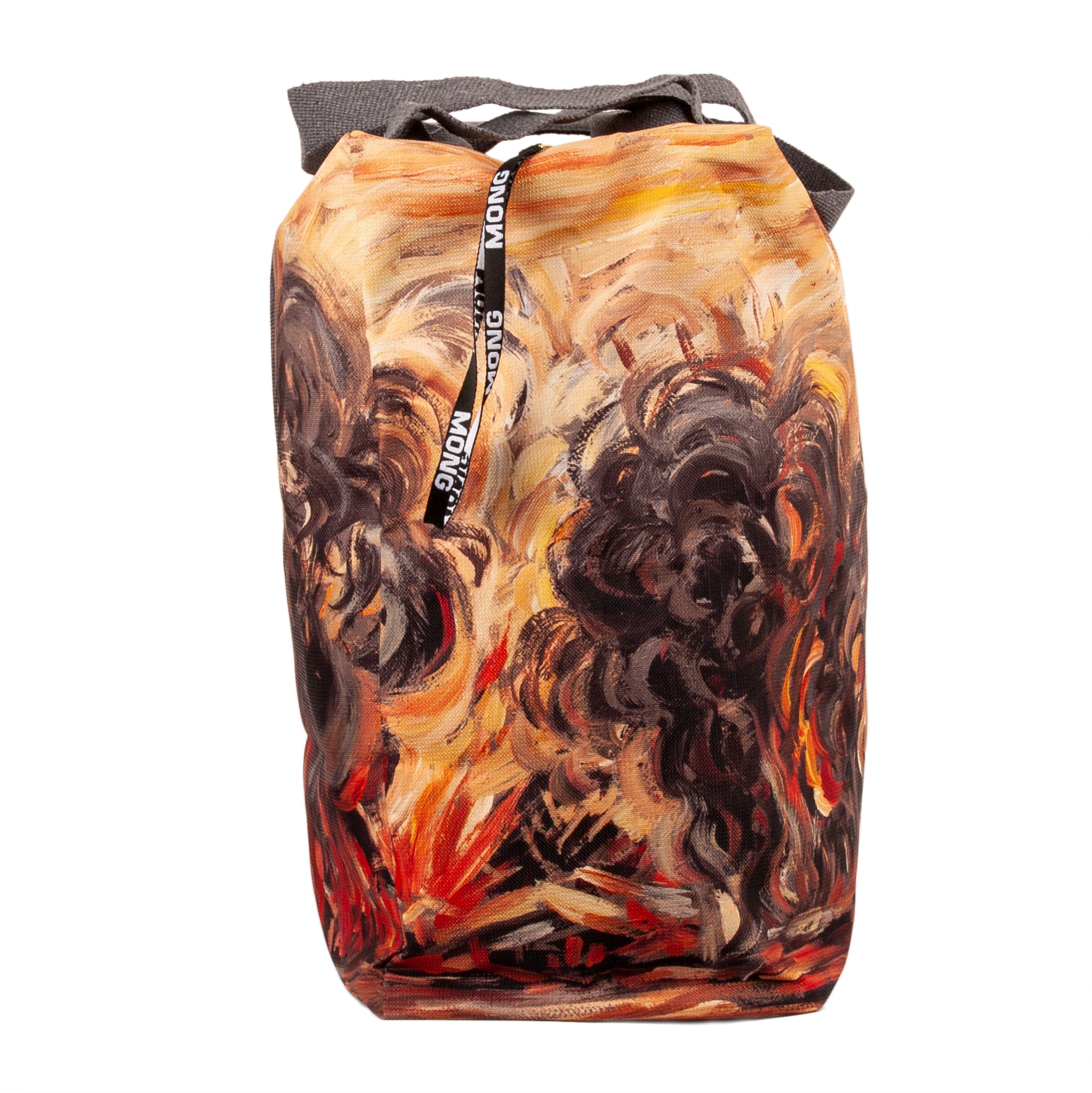 Extra Large Arty Bomber Handbag - MONG BAG 001