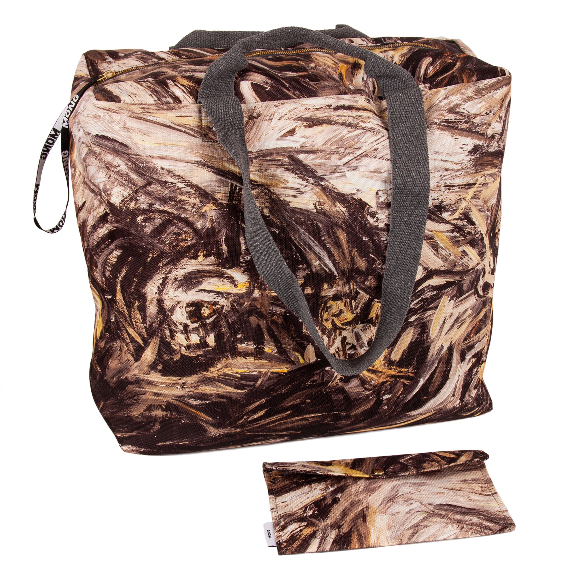 Extra Large Utility Bag With Zipper - MONG BAG 002